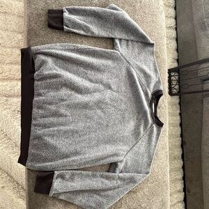 Cozy Gray Feat Women's Crew Neck Sweater